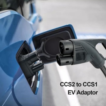 АДАПТЕР CCS2 на CCS1, постоянный/переменный ток 200 кВт, 250 А