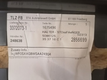 фото thumb №10, Ковзун бампера зад права ford smax mk1 galaxy mk3