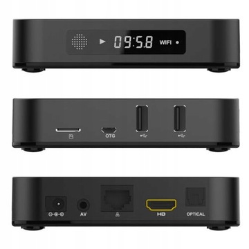 ТЕЛЕВИЗИОННАЯ ПРИСТАВКА ANDOWL 4K SMART BOX Wi-Fi ПЛЕЕР 3 ГБ ОЗУ ANDROID 7.1