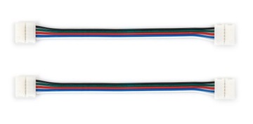 KOMPLET ZŁĄCZKA CN-28: TAŚMA LED 12MM RGBW 2 Szt