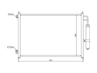фото thumb №1, Nissan rogue 2007-2013 радиатор кондиционера 92100jg000