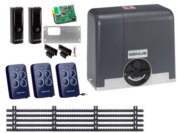 Zestaw Genius Blizzard 500 3xpilot foto listwa brama przesuwna 500kg