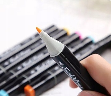 АЛКОГОЛЬНЫЕ МАРКЕРЫ TOUCH 80 шт., НАБОР ДВУХСТОРОННИХ