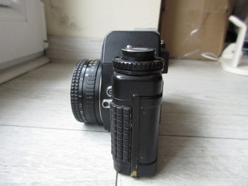 APARAT PRAKTICA B200 Z OBIEKTYWEM PENTACON PRAKTICAR 1:2,4 UNIKAT REAL FOTO