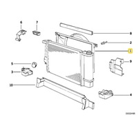 фото thumb №8, Захист вентилятора радіатора bmw 3 e36 320i 110 kw 17111723030