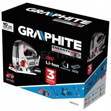 ГРАФИТОВЫЙ АККУМУЛЯТОРНЫЙ ЛОБЗОЖ 58G011 2,0 Ач