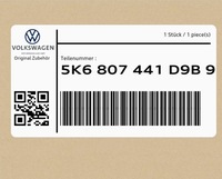 фото thumb №1, Накладка 5k6807441d9b9 vw golf