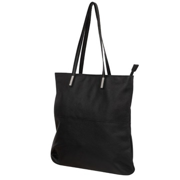 черная КОЖАНАЯ сумка SOFT LEATHER BAG A4