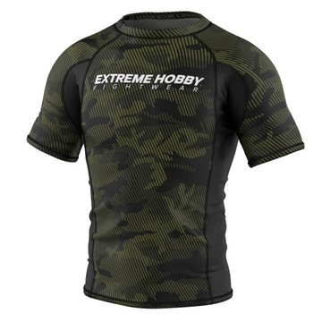 Термоактивная футболка для ММА BJJ хаки HAVOC 3XL EXTREME HOBBY