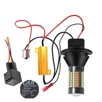 фото thumb №7, 2w1 світло do рух dziennej drl led + поворотники p21w ba15s поворотники