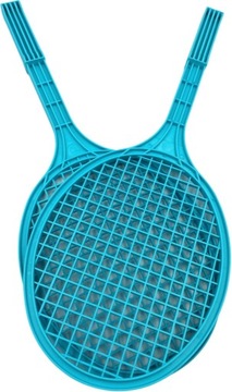RAKIETKI Z PIŁECZKĄ PALETKI PIŁKA TENIS RÓŻ