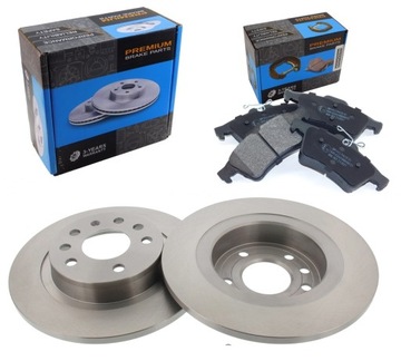 фото thumb №1, Диски + тормозные колодки зад do opel signum vectra c полное