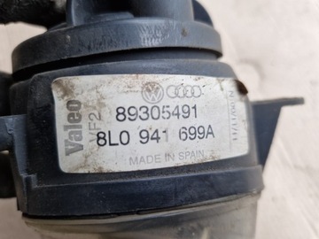 фото thumb №5, Галоген лівий перед audi a3 8l рестайлінг 8l0941699a