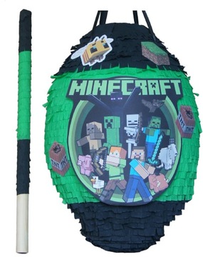 PINIATA Minecraft новый мир XL + ПАЛКА