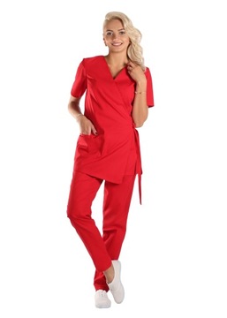 Косметический фартук, комплект кимоно + трубки M/L