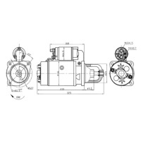 Купить Hella стартер 12046936, фото thumb