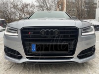 фото thumb №15, Audi a8 s8 d4 lift 2014-2017 решётка радиатора решётка радиатора shadow line