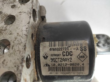 RENAULT MEGANE SCENIC III НАСОС АБС 476602272R