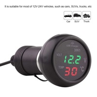 фото thumb №9, Прикуриватель автомобильная, ci??arówka 3 w 1 двойной