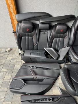 фото thumb №11, Maserati quattroporte vi gransport сиденья диван комплект обивка обшивки