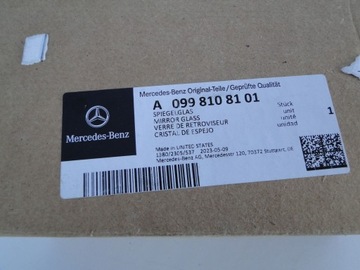 фото thumb №10, Mercedes eqe 295 eqs 297 вкладка скло дзеркало ліві фотохромний мертве pola