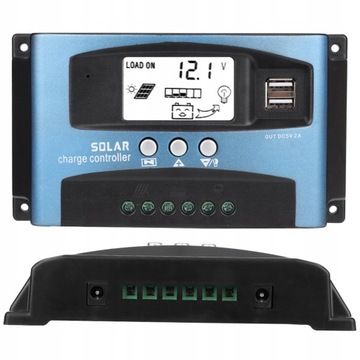 SOLARNY REGULATOR 100A STEROWNIK ŁADOWANIA MPPT