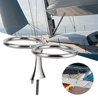 фото thumb №10, Двойной кольцо ze нержавеющая сталь нержавеющей 316 кронштейн na кружка кронштейн na