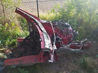 фото thumb №1, Porsche panamera перед четверть левая подкрылок