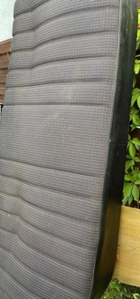 фото thumb №5, Mercedes-benz w123 заднее сиденье задняя 3-seria czarna