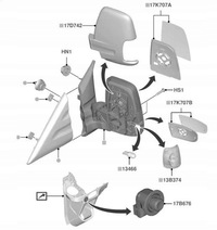 фото thumb №11, Fast ft88812 кришка, зовнішнє дзеркало