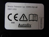 фото thumb №9, Mitsubishi asx pas натягувач правий перед 641629800b