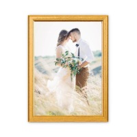 Фоторамка Деревянная фоторамка Золото 13x18