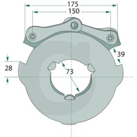 Купити Granit диск привідна, фото thumb