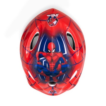 KASK ROWEROWY NA ROLKI ROWER DLA DZIECI SPIDERMAN