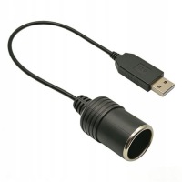Usb c męski 5v 3a до 12v роз'єм прикурювача адаптер конвертер kabla Доставка, фото thumb