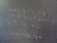 фото thumb №10, Бампер зад audi a4 b9 s-line 8w универсал pdc 2015-