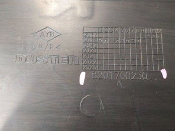 фото thumb №6, Планка двері лівий перед dacia duster 8201700230