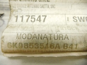 фото thumb №9, Планка двері передніх правих vw seat 6k9853516a