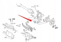 фото thumb №1, Поворотний кулак mercedes e w211 cl c219 ліва задня
