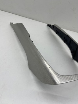 фото thumb №7, Audi a6 c7 планка декоративная dekor туннеля среднего шлифованный алюминий