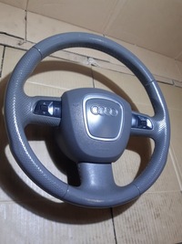 фото thumb №6, A6 c6 руль трёхспицевый подушка безопасности кожа 4f0419091h