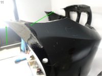 Bmw m5 f10 m-power 10-17 lci бампер бампер перед 4xpdc/spryski/kamery Оригинал, фото thumb