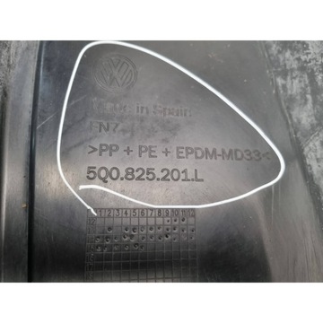 фото thumb №8, Захист плита шасі ліва 5q0825201l audi a3 8v vw golf vii ateca t-roc