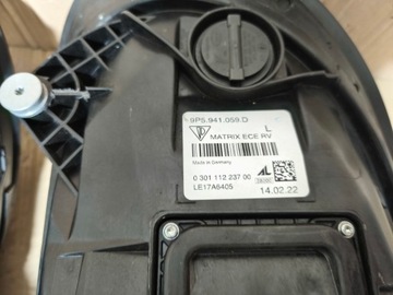 фото thumb №9, Лампа porsche carrera 911 992 полный matrix чёрная чёрный 9p5941060 9p5941059