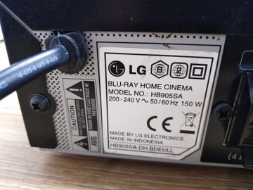 DVD LG BLU-RAY HDMI 3X RADIO FM USB IPAD WLAN FULL HD OKAZJA !