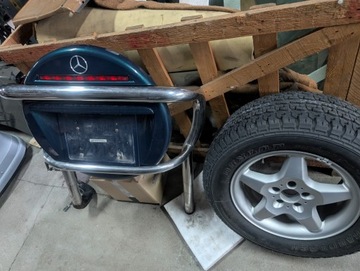 фото thumb №16, Mercedes w163 ml труби обладнання трубами зад задні amg