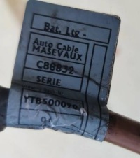 Land rover оригинальный номер ytb500090 кабель аккумулятор Доставка, фото thumb