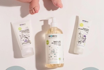 MOMME Мягкий очищающий гель 2в1 500мл
