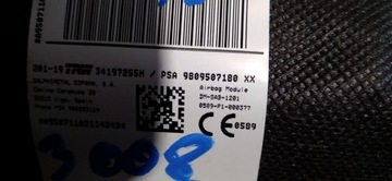 фото thumb №7, Peugeot 5008 ii 3008 ii подушка w сидіння ліва 9809507180 права 9809506980