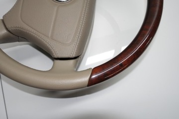 фото thumb №11, Mercedes w140 w129 руль идеал рестайлинг дерево деревянная